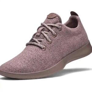 Purple Allbirds wool runner